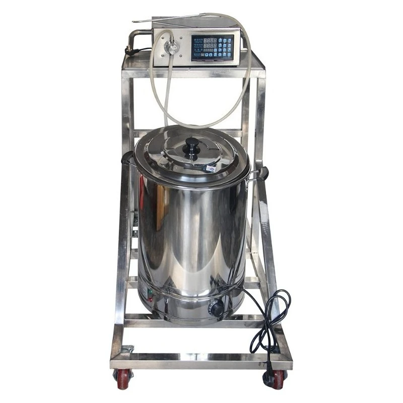 Stainless steel candle ghee lamp quantitative manual soap liquid tank filling machine CY-1D