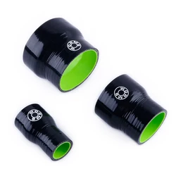 Tubo universal reto da mangueira do silicone do redutor para o comprimento do jogo 76mm 3ply da tubulação do líquido refrigerante do intercooler 28-38mm 51-64mm 76-83mm
