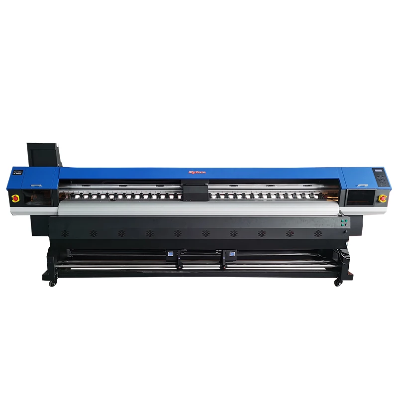 

Mycolor eco solvent printer with 4 or 2 or 3 heads xp600 i3200E1 inkjet printer printing machine for advertisement industry