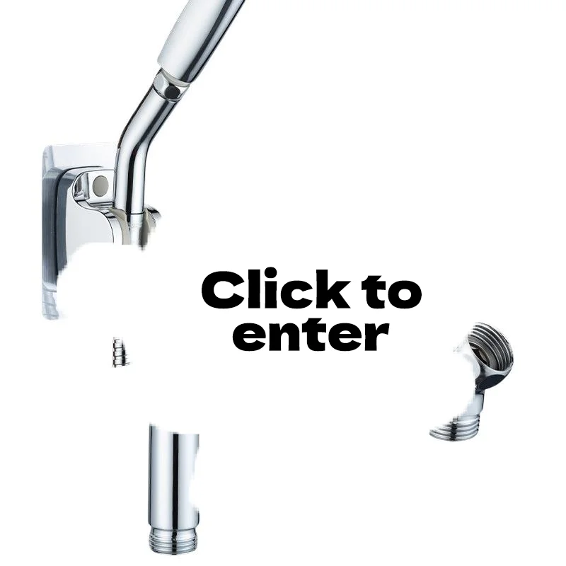 High Compatibility ABS Shower Head Elbow Adapter G1/2 Connection Adjustable Angle Extension Connector for Home Handheld Shower