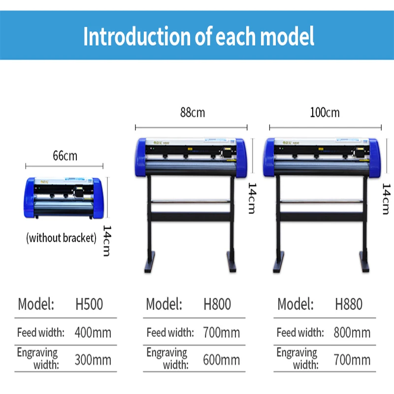 High-speed Computer Lettering Machine Edge Tracing Plotter Membrane Cutting Carving Lettering For DIY Advertising Label Making