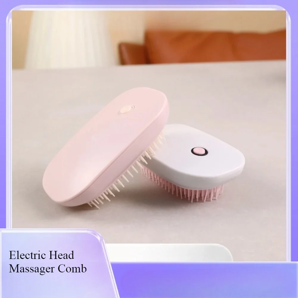 

Profession Electric Head Massager Combs Scalp Relax Massage Comb Body Shoulder Deep Tissue Kneading Vibrating Soothing Meridians