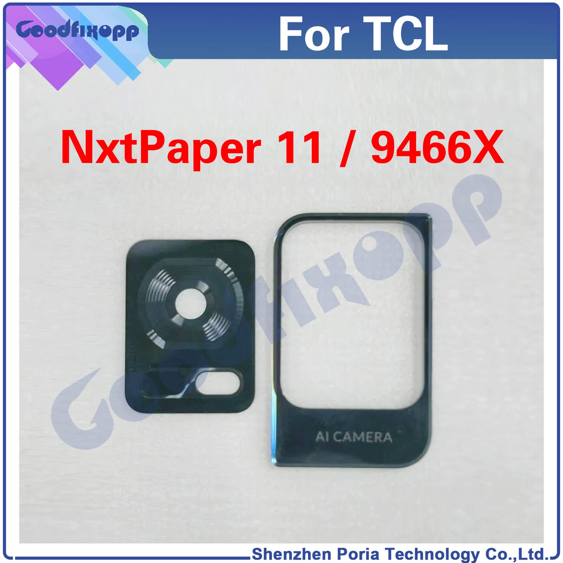 For TCL NxtPaper 11 9466X 9466 Back Glass Camera Rear Lens Repair Parts Replacement