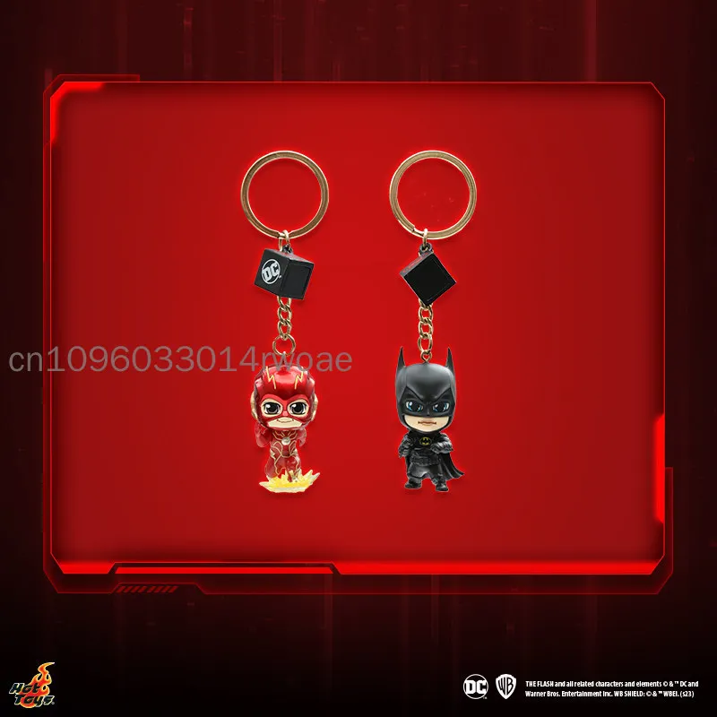 Hot Toys The Flash Batman Stainless Steel Insulated Water Bottle Plush Doll Keychain Pendant Decoration For Adult Fans Gift view 2
