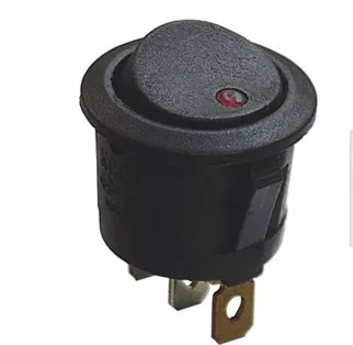 

KCD1-105N 20mm 3pins illumated Rocker Boat Switch/Toggle Switch with Waterproof Cover