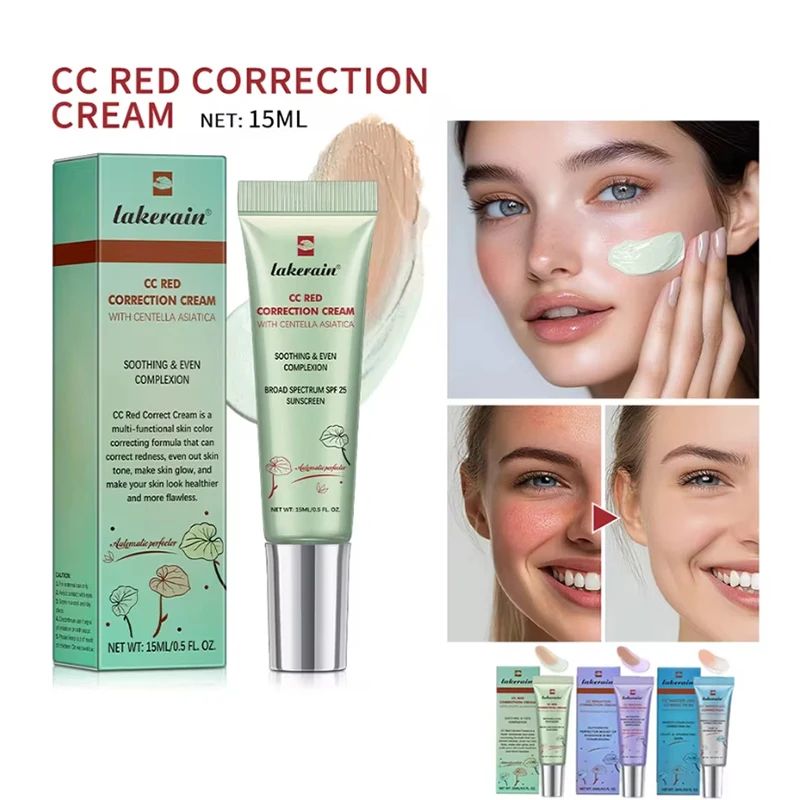 ErborianCC Cream Centella Change Color Magic Foundation Covering Base High Coverage Foundation Gezichtscrème Vocht Cosmetisch