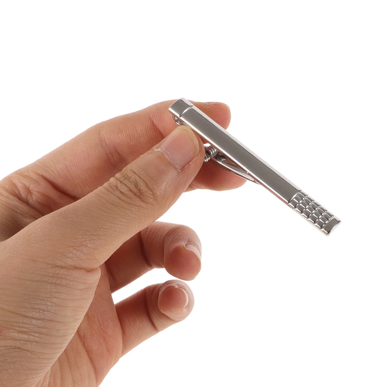 2 قطعة مشابك ربطة عنق معدنية مشبك ربطة عنق أنيق على الطراز الكلاسيكي لحفلات الزفاف والولائم مشابك ربطة عنق صغيرة مزخرفة للرجال