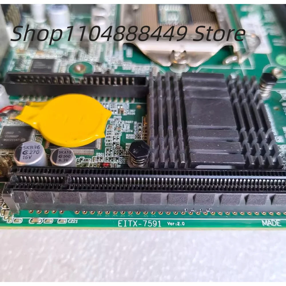 ITX-7581 VER:2.0 1151-pin dual-port computer industrial control motherboard