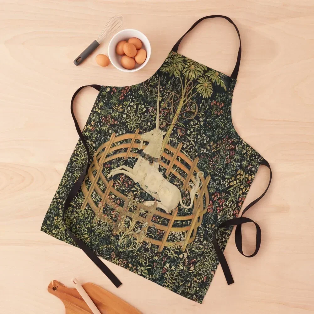 

The Unicorn In Captivity Apron Kitchen For Man christmas Apron