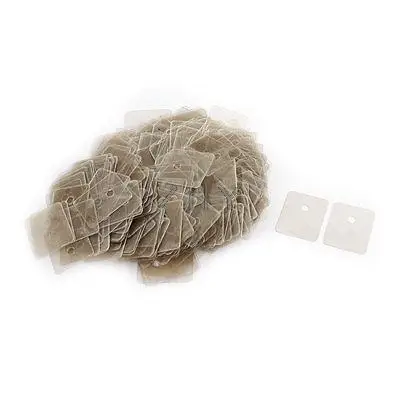 

300Pcs 20mmx25mmx0.12mm Mica Insulator Insulation Sheet