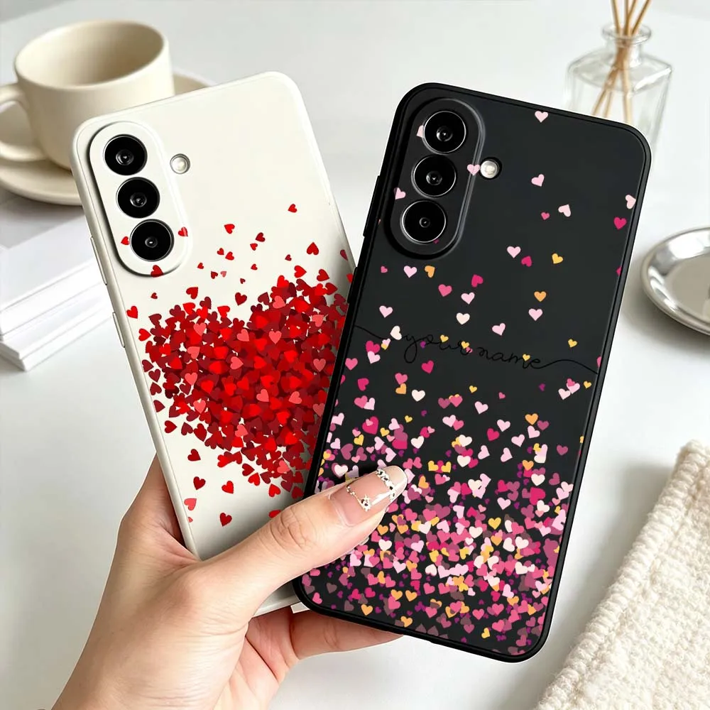 Innovative Heart Pattern For Samsung Galaxy A56 A55 A54 A53 A51 A50 A36 A35 A26 A20e A17 A16 A07 A06 A05 Phone Case Cover