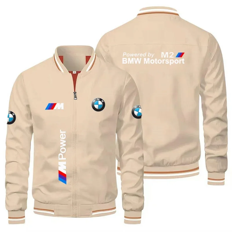 2025 new V-neck BMW Logo Men's Jacket Men's Mature And Comfortable Outdoor Jacket Motorcycle Business BMW Men'sJacket