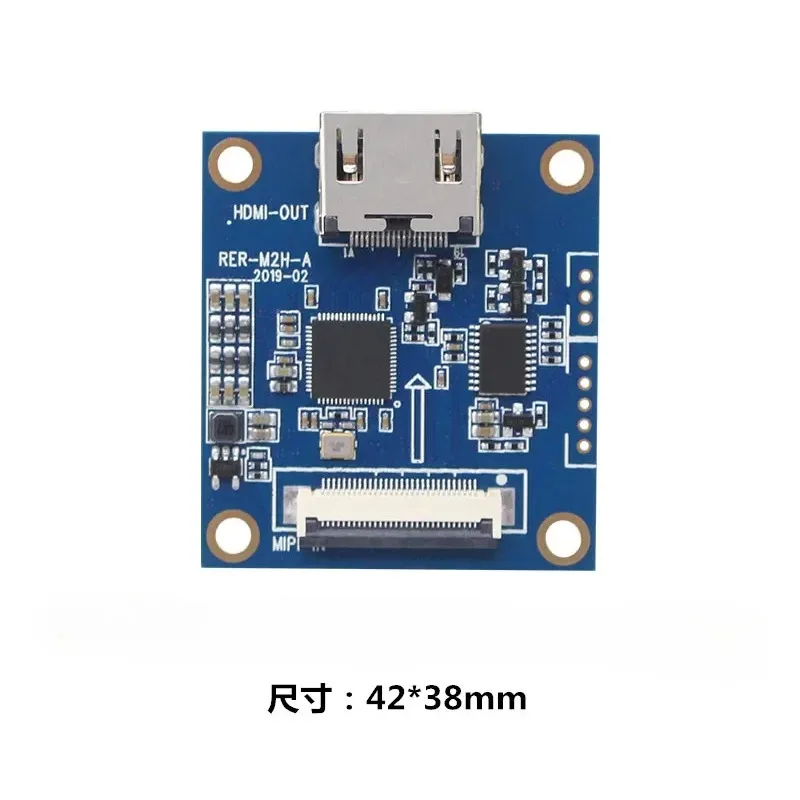 Mipi to HDMI adaptor 720P and ruierweishi A33 / A63 Android board expand HDMI