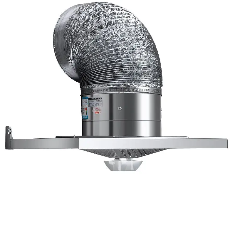 7/8/10/12 Inch Moving Track Kitchen Range Hood Ventilator Extraction Hood