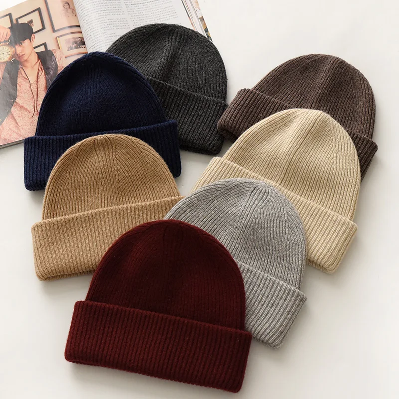 

Solid Color Winter Hats for Woman New Beanies Knitted Hat Girl Autumn Female Beanie Caps Gorros Warmer Bonnet Ladies Casual Cap