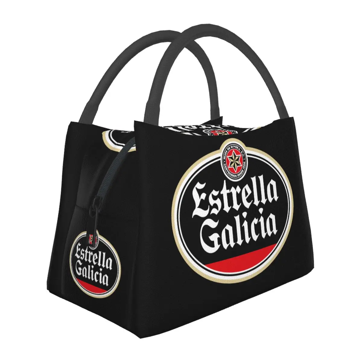 

Estrella Galicia пиво Испания изолированная сумка для ланча герметичный термоохладитель Bento коробка для пикника путешествия