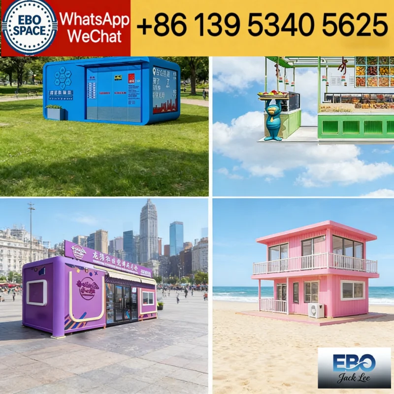 Modular Expandable Container House Low Cost Prefabricated Design Quick Build Suitable for Temporary Housing  Office Use