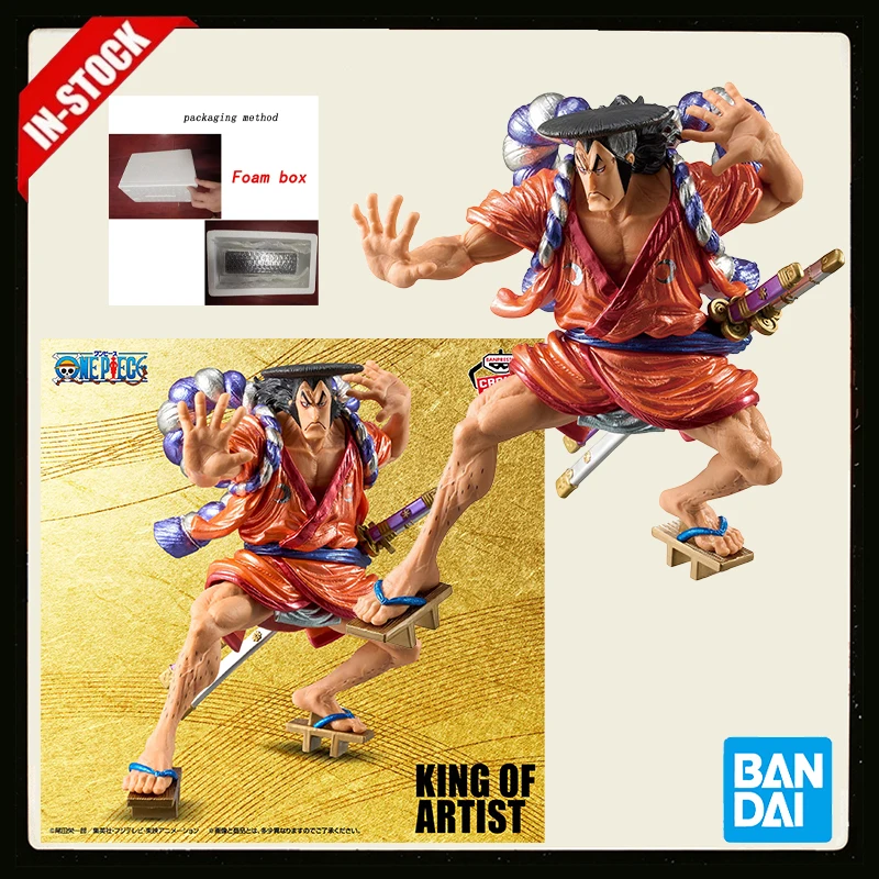 Оригинальная статичная фигурка Bandai King of Artist One Piece Коцуги Оден, специальная версия, коллекционная модель аниме-фигурки, игрушка, в наличии.