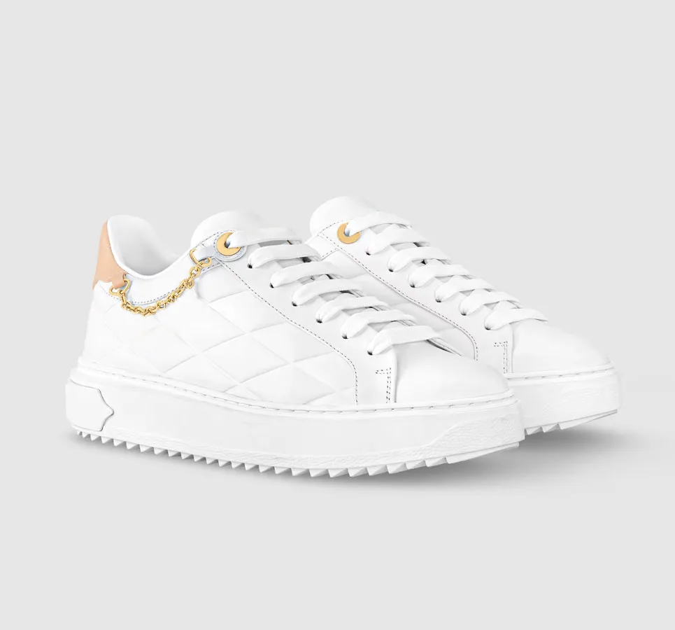 Women\'s Soft Calf Leather Sneaker White