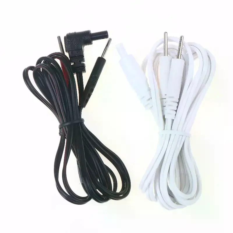 

Replacement Electrode Cable Conductive Standard Pin Connection Wire For TENS Unit Muscle Stimulator Digital Therapy Machine