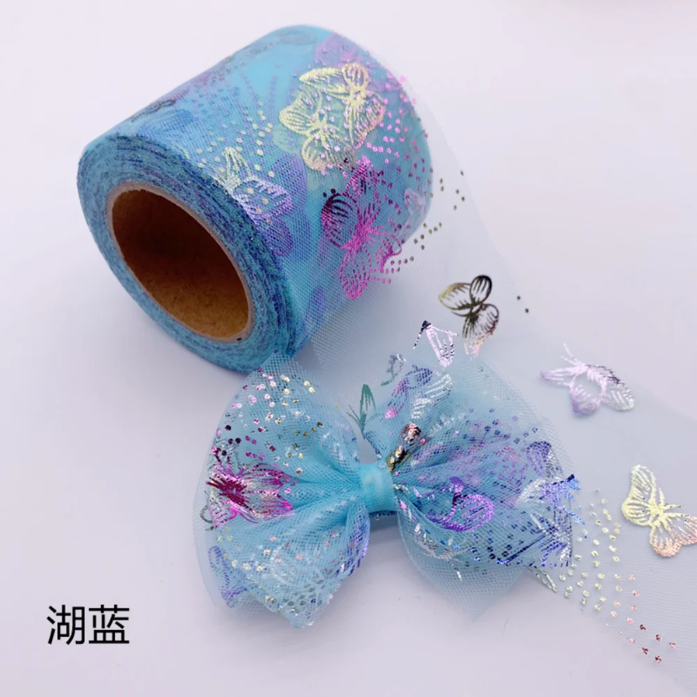 Dessert Decoration Vibrant Decorative Ribbon Butterfly Ribbon Diy Diy Hair Accessories For Shoe Decoration Gift Wrapping Hair