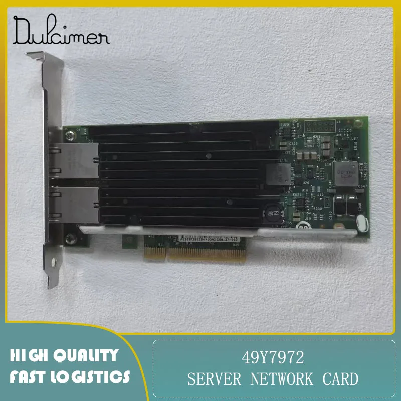 Server network card 49Y7972 X540-T2 Dual Port 10GBaseT Adapter USED