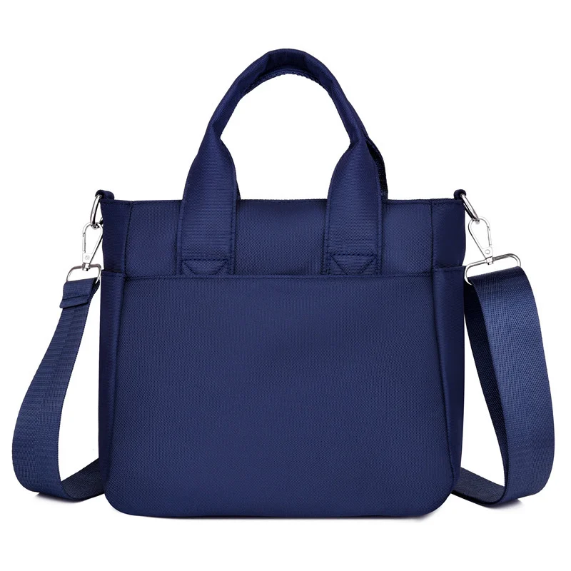 Women's handbag 2022 new hand carrying large capacity backpack contrast Oxford cloth One Shoulder Messenger Bag