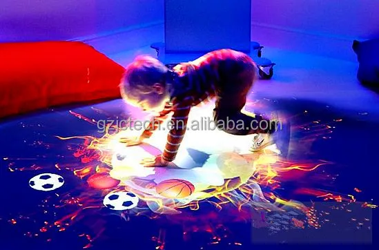 ثلاثية الأبعاد الهولوغرام التفاعلية لعبة الإسقاط الأرضية محاكي نظام الإسقاط التفاعلي