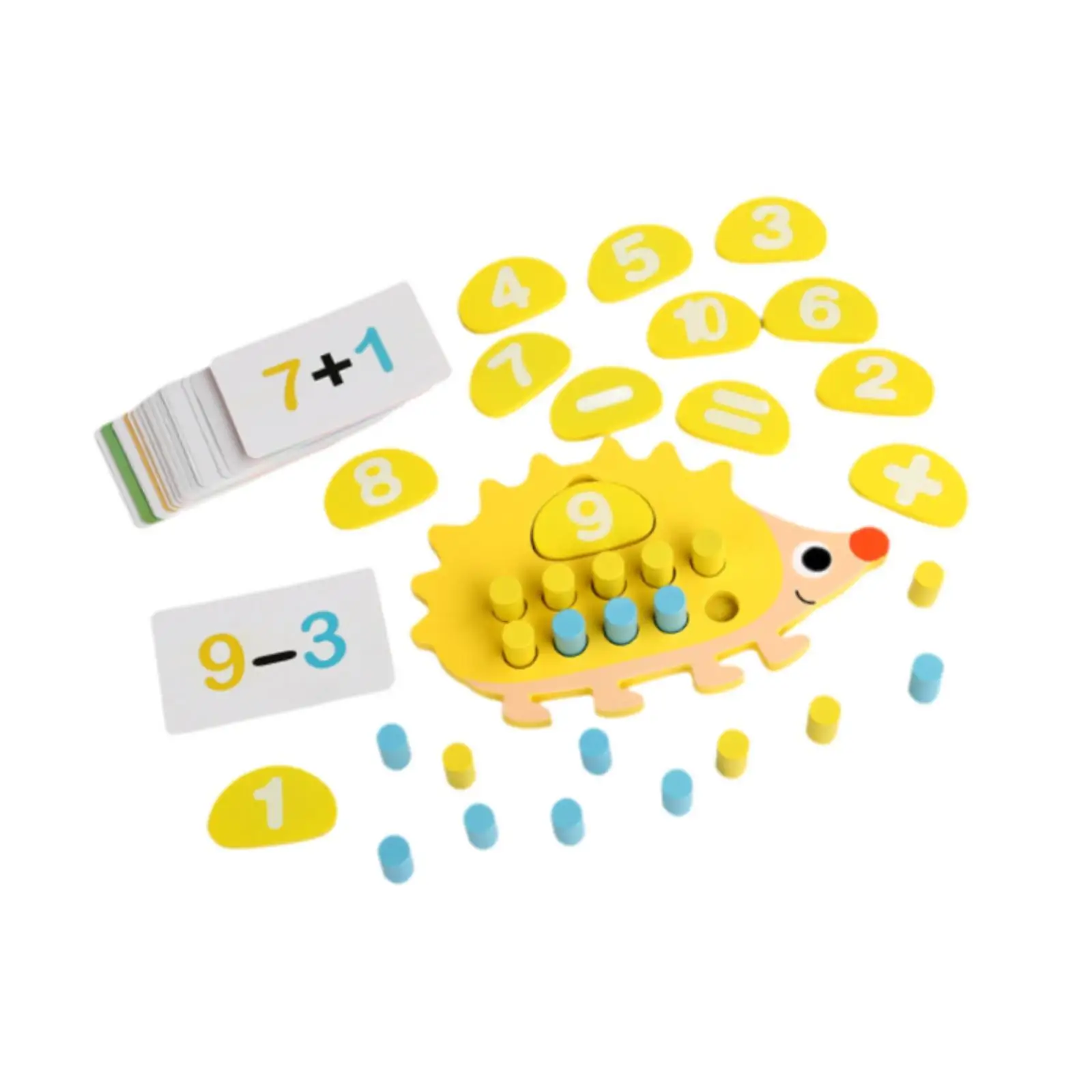Jouets mathématiques, jouets de comptage, manipulateurs mathématiques, jouet éducatif, développement de soustraction et d'addition pour enfants de 3 4 5 6 ans, cadeau
