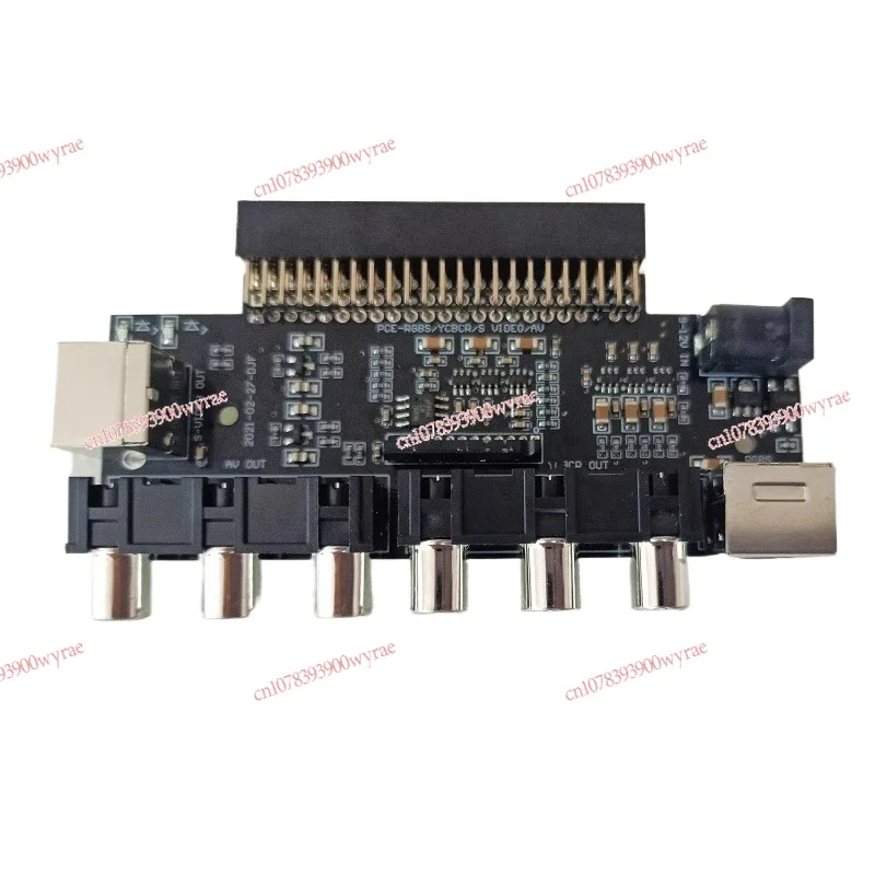 

nec pce pc engine grafx Video Stand RGBS/ Chromatic aberration /S terminals/Composite video