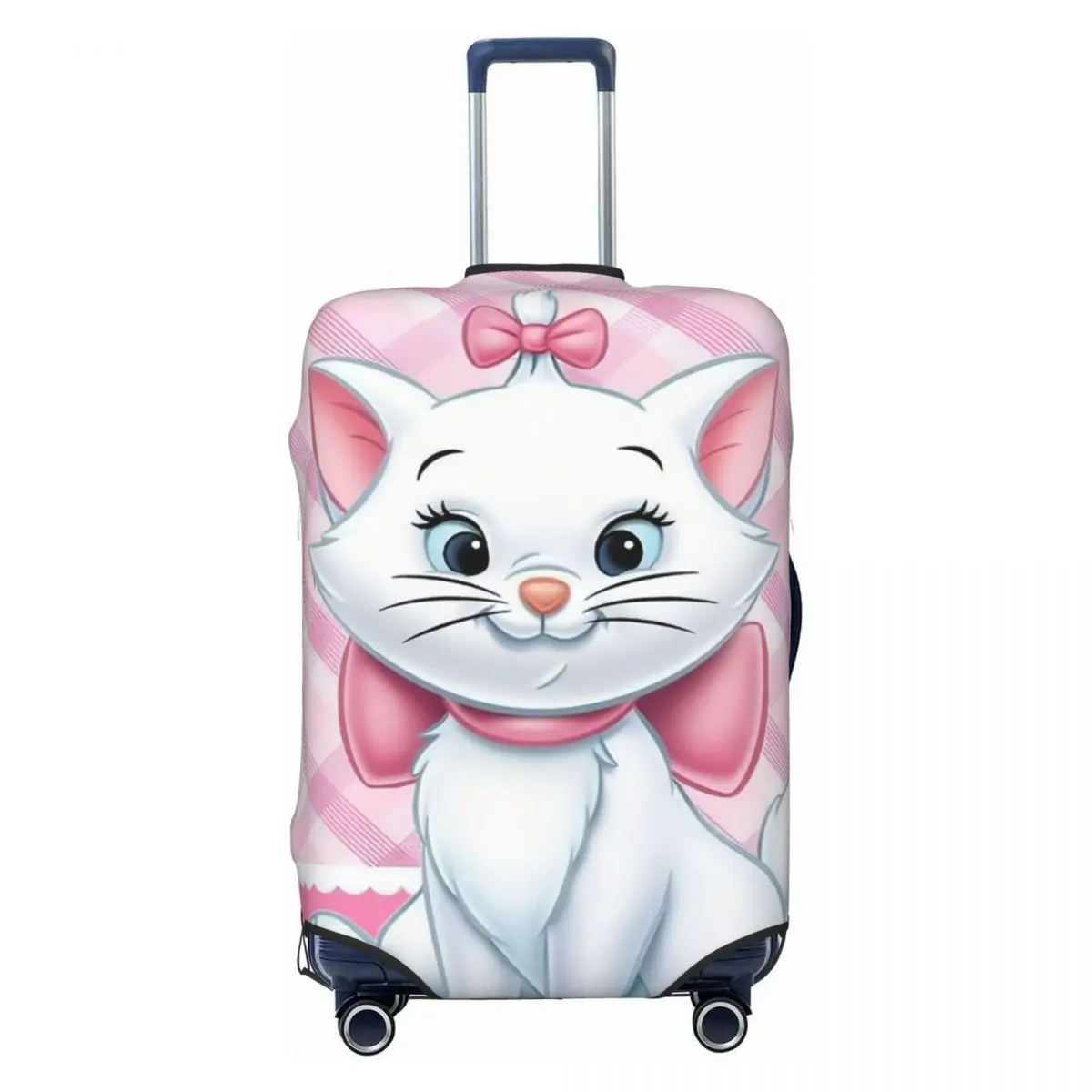 

The Aristocats Marie Cat Suitcase Cover Dust Proof Cartoon Kitten Luggage Covers Protector for 18-32 inch