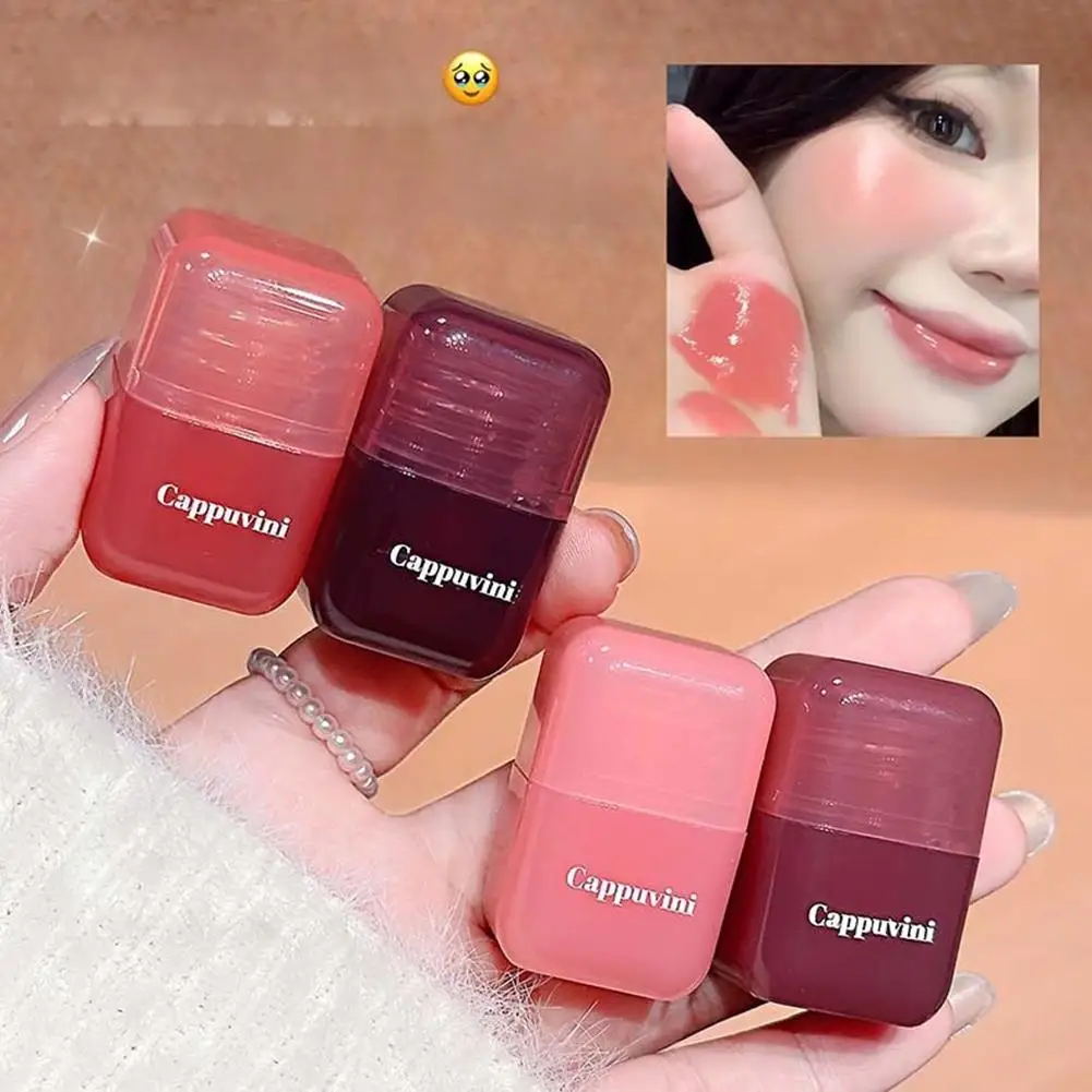 Mini Sweet Liquid Blush Moisturizing Skin-melting Ice-clear Tender Finish Korean-style Contouring Blush Multiple Colors Daily