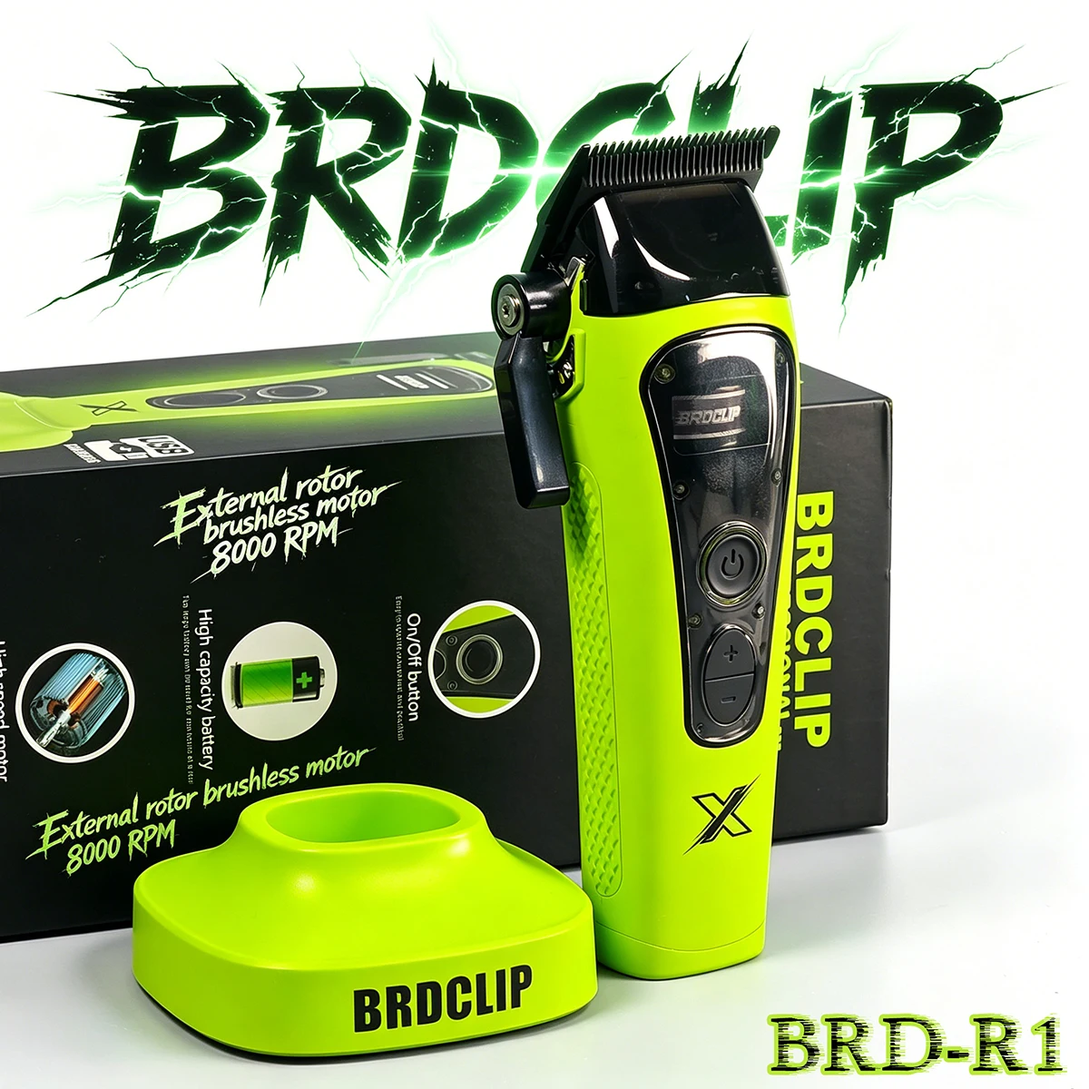 tagliacapelli-elettrico-professionale-brd-r1-con-motore-brushless-esterno-8000rpm-4500mah-con-base-brdclip-rifinitore-per-capelli-con-lama-dlc-fade