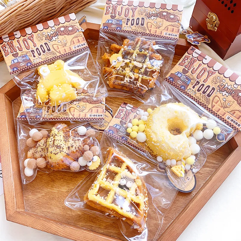 لينة لزجة الإجهاد الإغاثة الاسترخاء اللعب ضغط معسر و الضغط الفطائر الكعك القط باو السنة الجديدة عيد الميلاد هدية حفلة Favors