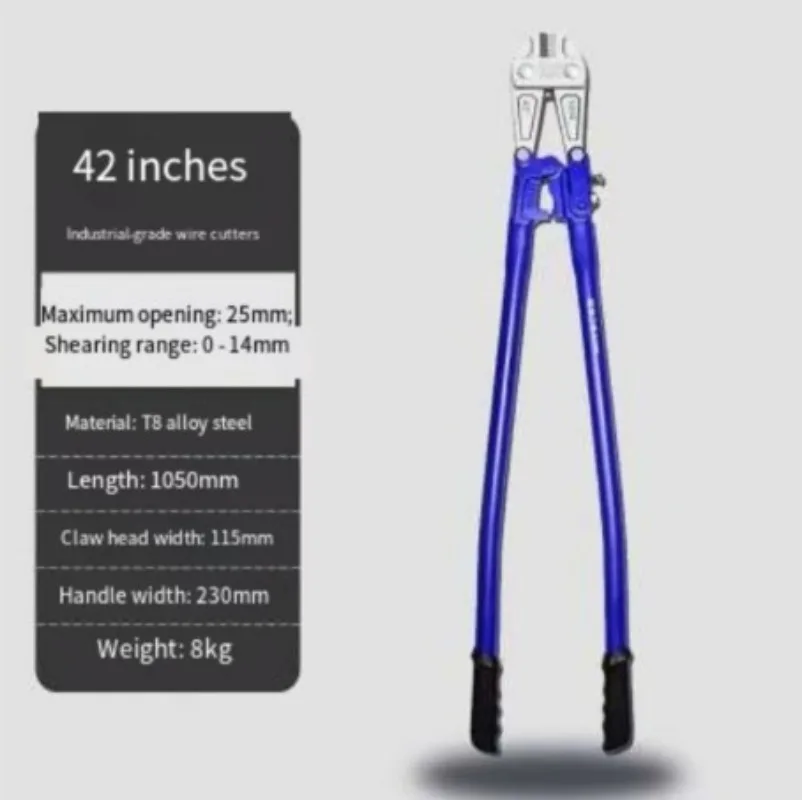 L Industrial grade heavy duty alloy steel wire cutters for DIY and OEM