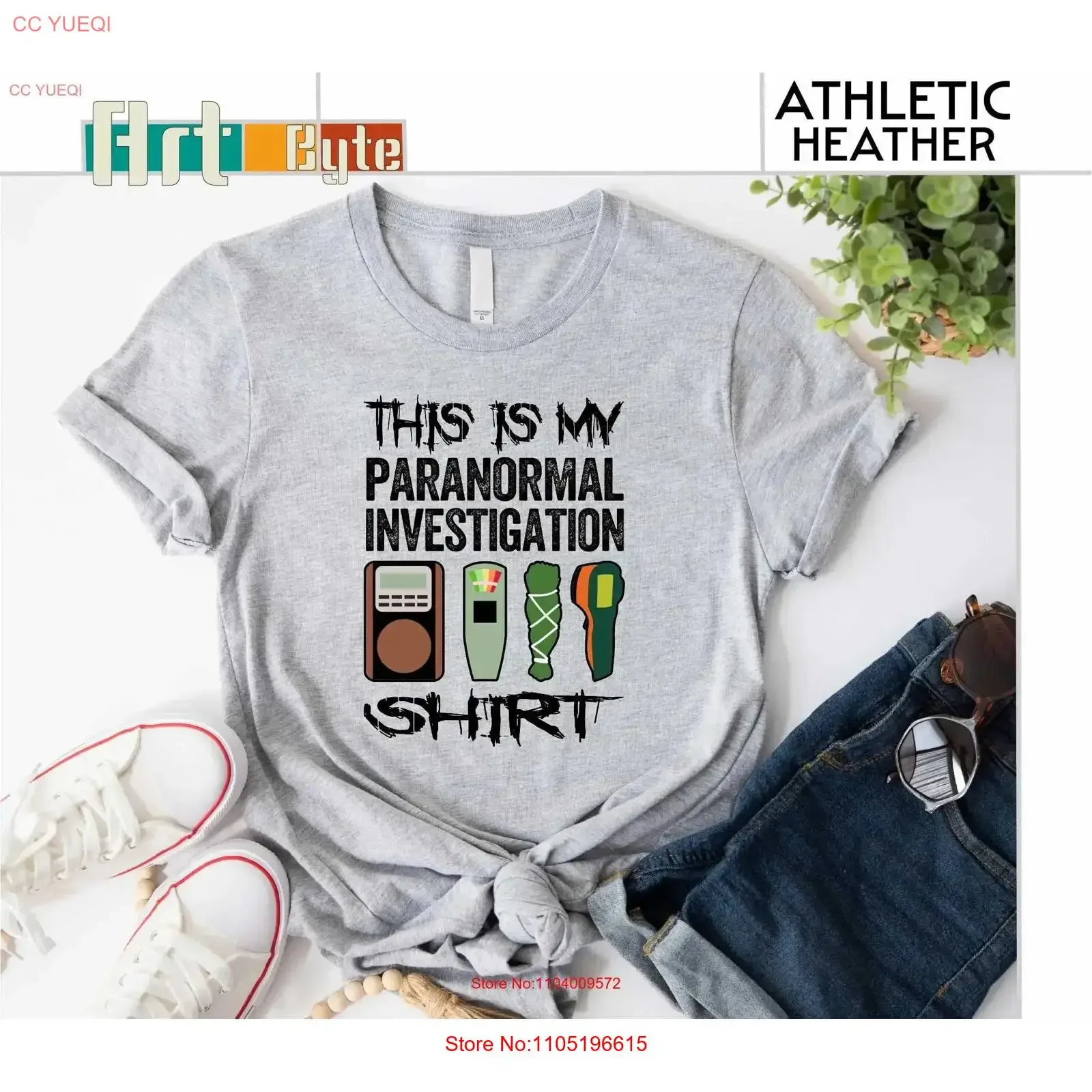 

Футболка «Это паранормальное расследование» для нее SweaT Him, винтажная стираная дизайнерская одежда, дышащая уличная одежда