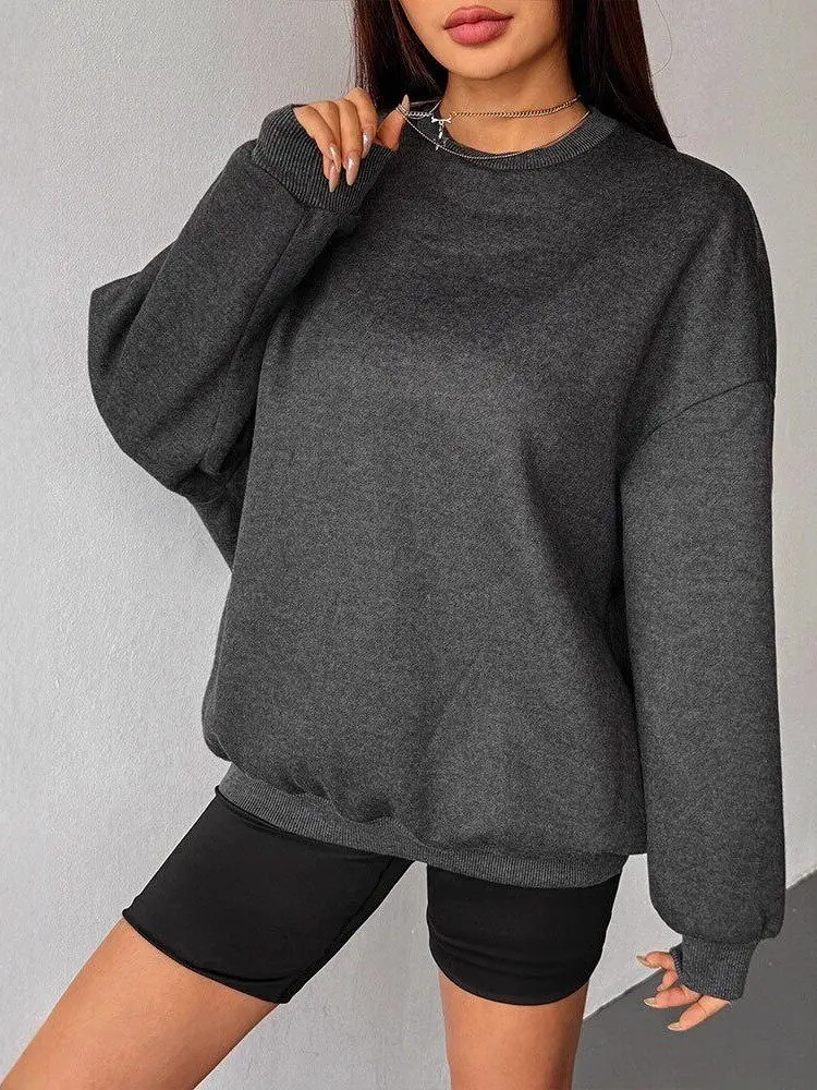 

Сексуальный универсальный укороченный топ для похудения, подчеркивающий талию, женский свитшот из утолщенного вельветового волокна, весенняя одежда