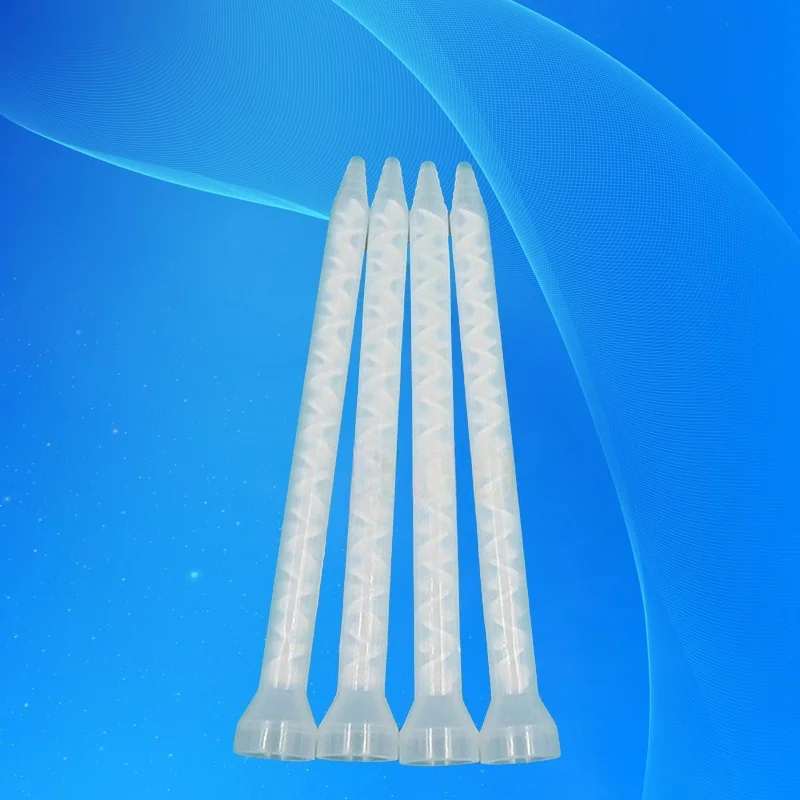 

MC/MS08-18 Статическая смесительная насадка - прочный статический смеситель для пластиковой смолы для двухкомпонентных эпоксидных клеев с высоким расходом