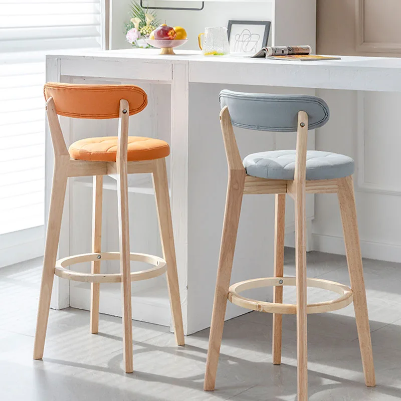 Luxury Office Bar Stools Make Up Relaxing Restaurant Minimalist Beach Relaxing Dining Chairs Aesthetic Cadeira Home Furniture