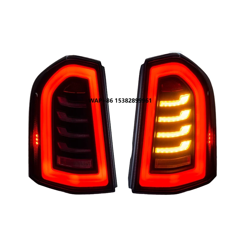 

YU GUANG for Chrysler 300C 300S 2011-2014 New LED Tail Light Clear Lens Sequential Turn Signal Start-up Animation Running Light
