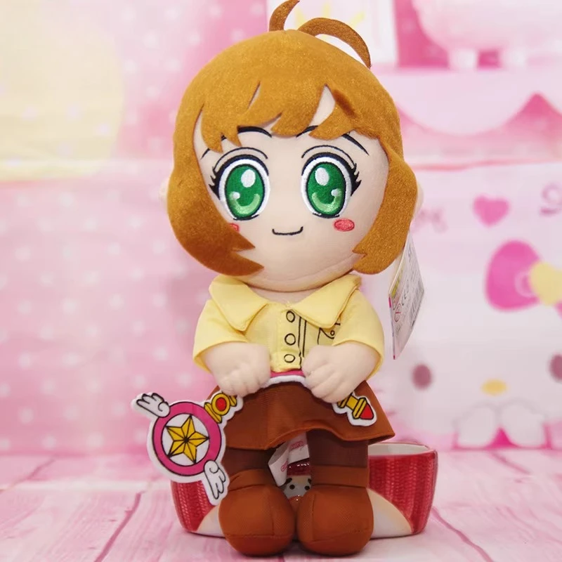 

30 см аниме Cardcaptor Сакура плюшевая кукла спальня диван подушка украшение дома мягкий спальный компаньон куклы друзья праздничный подарок