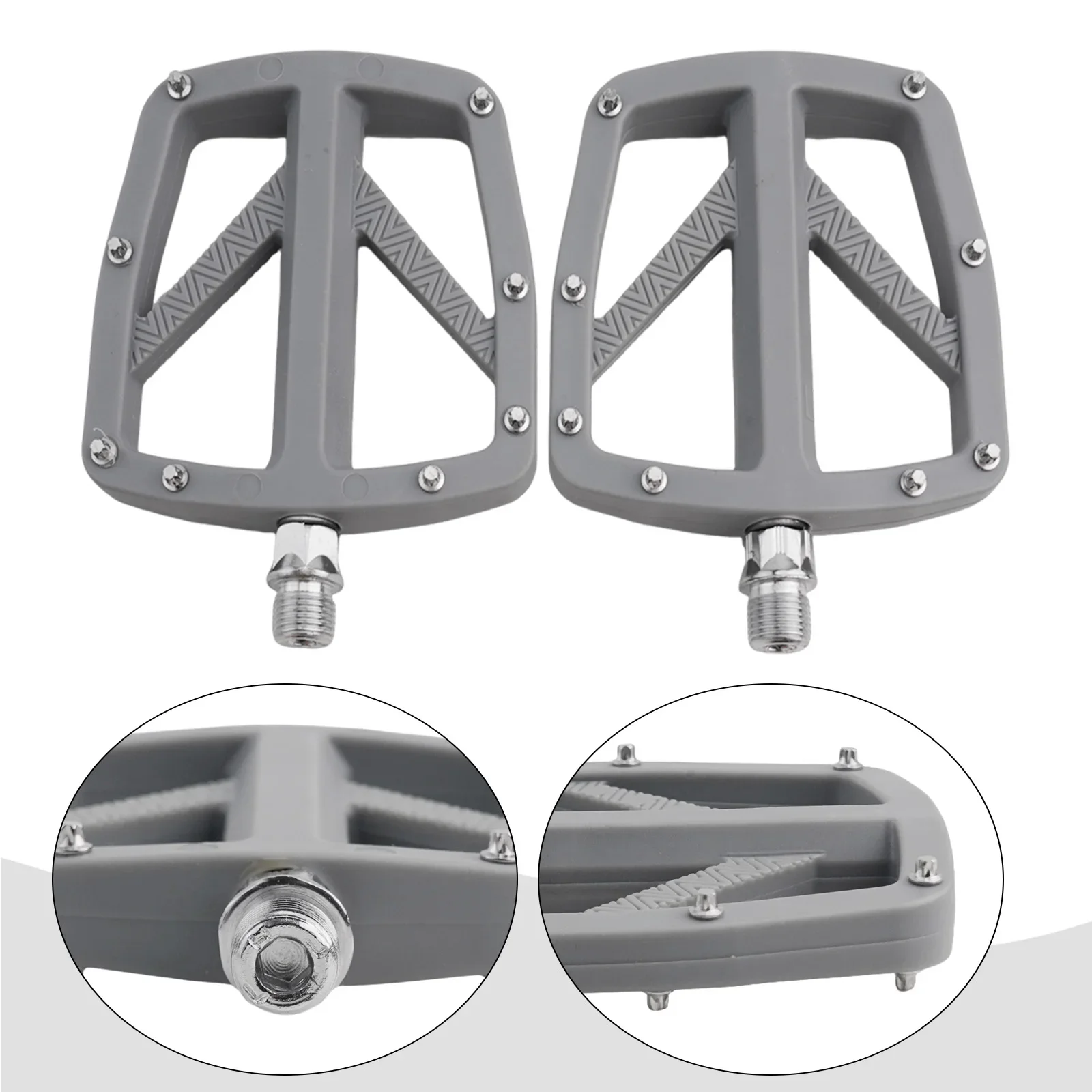 

Cycling Nylon Anti Skid Design Compact High Quality Nylon Perfect Workmanship Versatility Wear Resistant Pedal