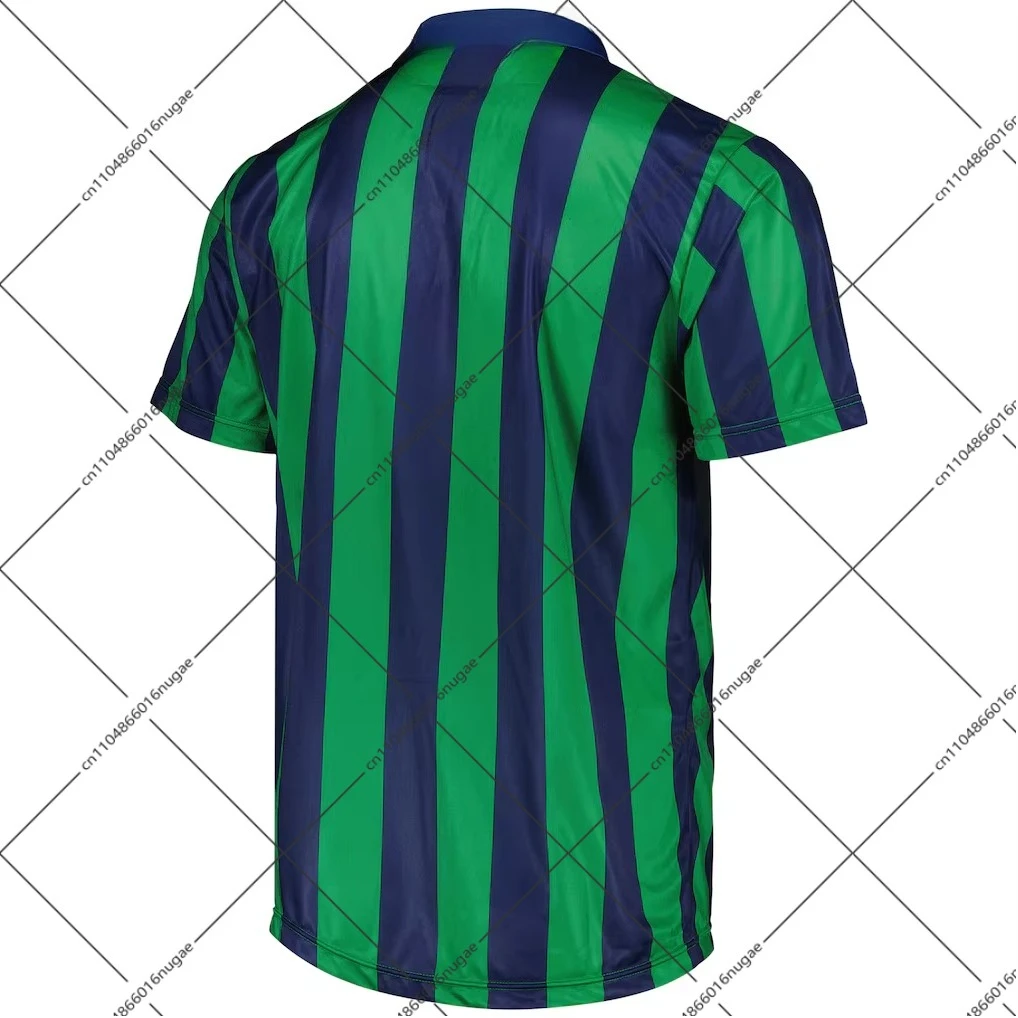 2526 قميص ليدز يونايتد 1994 الكلاسيكي، تي شيرت كلاسيكي عصري بأكمام قصيرة للرجال والنساء، جيرسي فضفاض سريع الجفاف #2