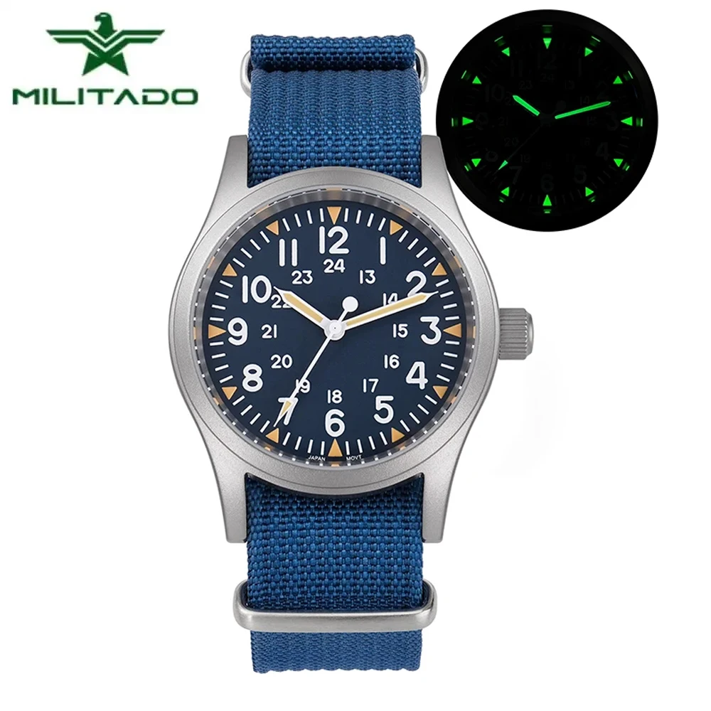 Винтажные кварцевые часы с сапфировым стеклом, 38 мм