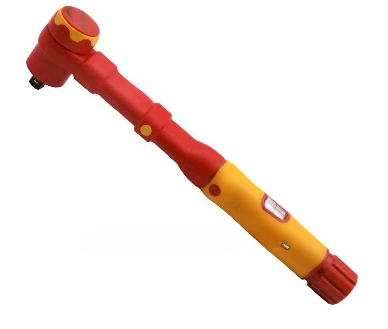 1000V Insulated Torque Wrench, 3/8 Inch CR-V Steel, VDE certified safety hand tool for high voltage  al operation
