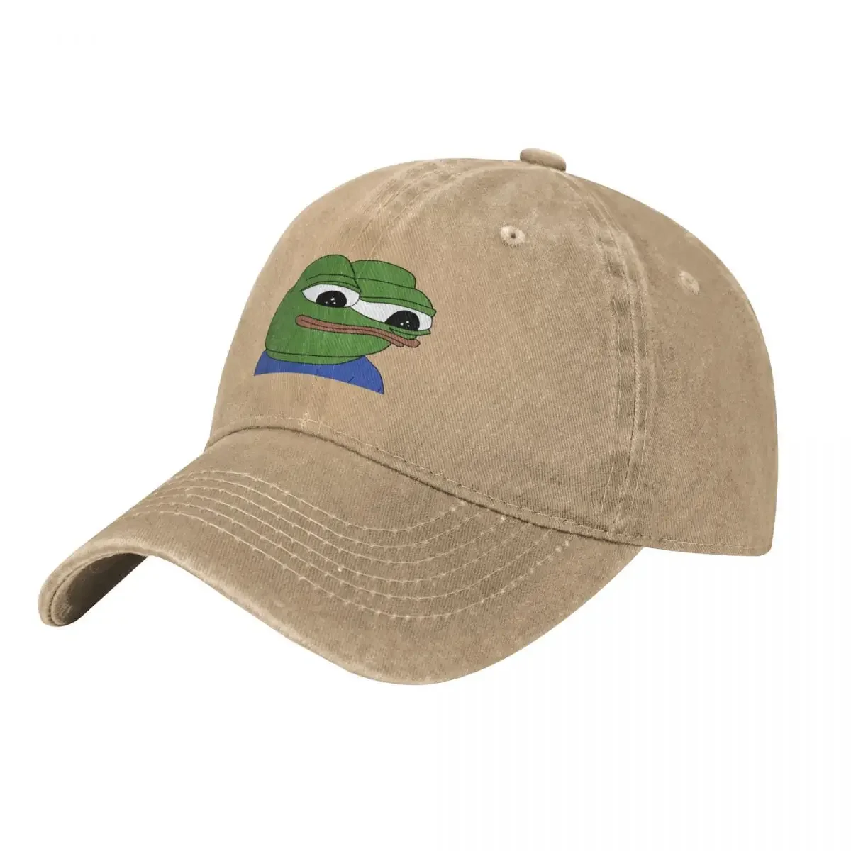 

Classic Pepe the frog helper Apu - Meme Baseball Cap Hood fashionable Snapback Cap Golf Cap Male Women's