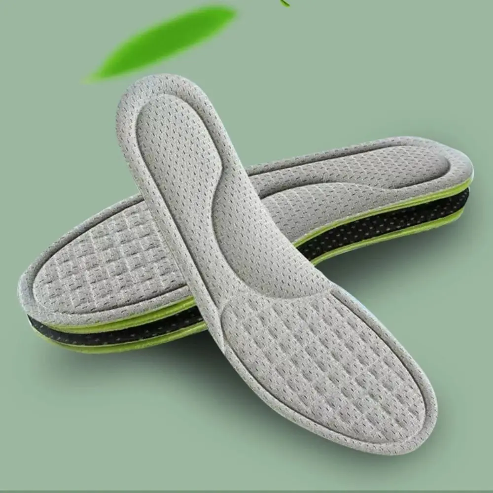 4PCS Soft Memory Foam Insoles for Shoes Men Women Deodorant Absorb-Sweat Massage Sport Insole Feet Orthopedic Shoe Sole Running