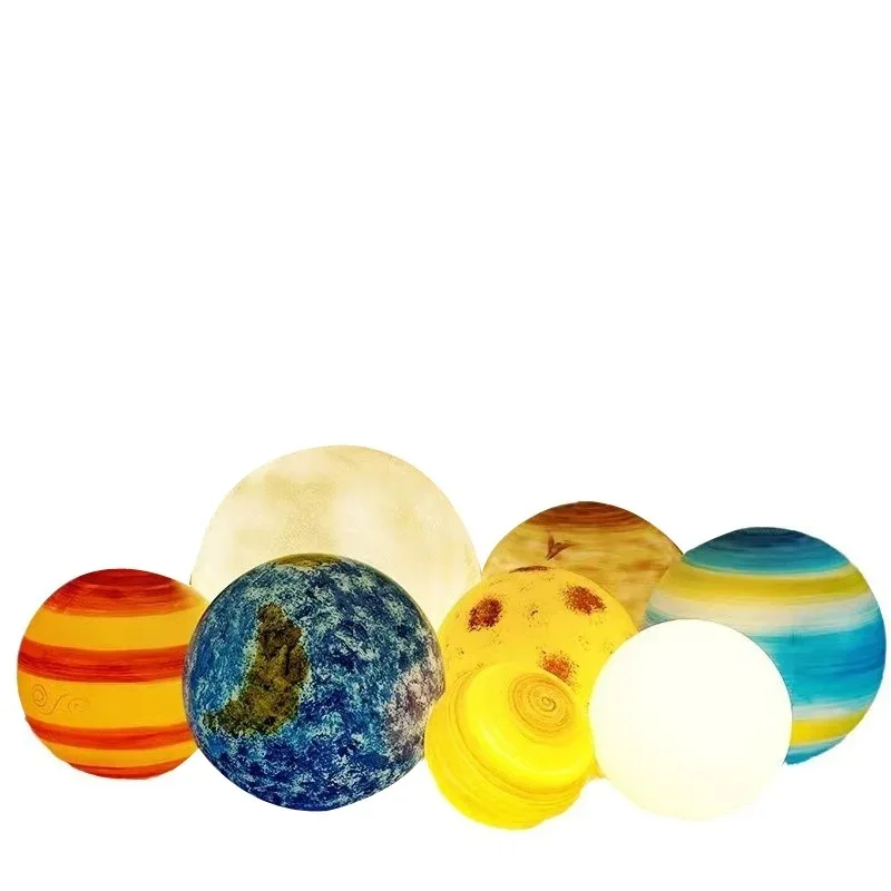 

Creative Wandering Planet Light Chandelier Star Decoration Restaurant Commercial Store Earth Playground Kindergarten Moon Light