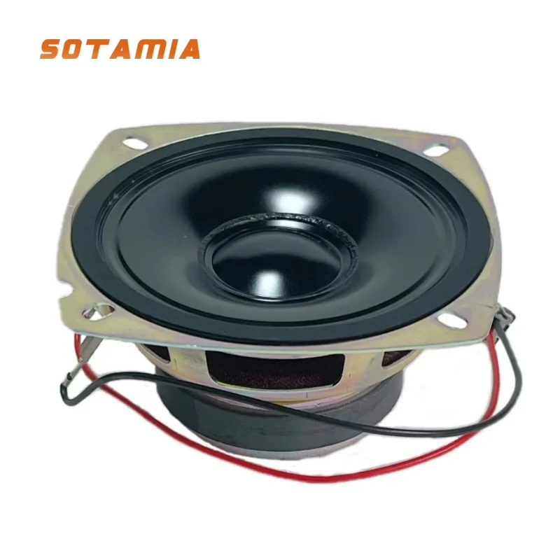 

SOTAMIA 2Pcs 3 Inch Midrange Speaker 4 Ohm 5W Waterproof Speaker 50 Magnetic Hifi Loudspeaker Music Sound Audio Home Theater