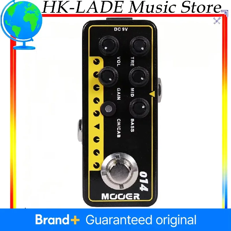 

Гитарная педаль эффектов MOOER 014 Taxidea Taxus, мультиэффект, цифровой предусилитель, синтезатор для электрогитары, аксессуары для гитары